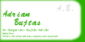 adrian bujtas business card